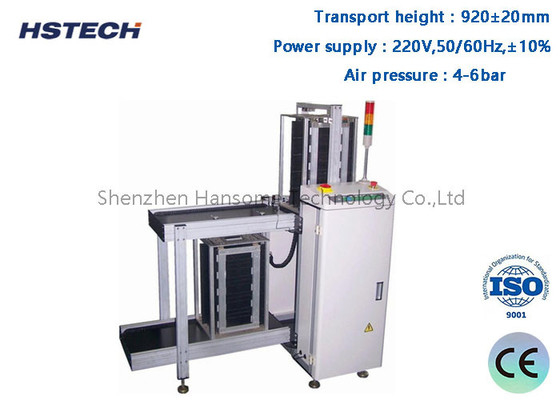 Goede prijs. 4-6 Bar 3 Magazines SMT Board Loading Machine1200mm Lengte met 90 graden online