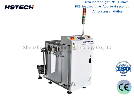 Goede prijs. Multiple Magazine PCB Loader 90 graden SMT Board Loading Machine met 3 kleuren display online