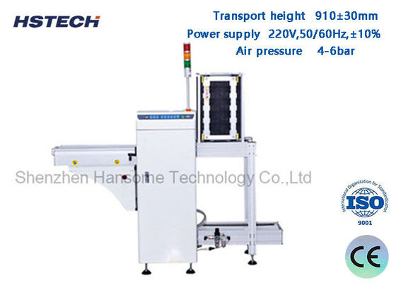 Mitsubishi PLC ZD Motor aangedreven 3 Magazines LED-knop PCB-link Unloader 330mm Breedte HS-UD330