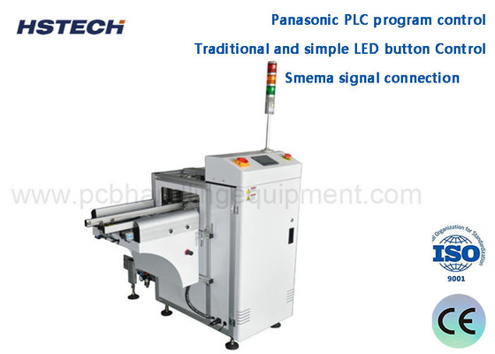 Goede prijs. SMEMA Signal Max 530*460mm 90 graden Compact PCB Unloader Equipment HS-LD330 online