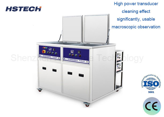 Goede prijs. Dubbele tank 3000W Verwarmingskracht Ultrasone reinigingsmachine voor efficiënt reinigingsproces online