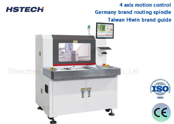 Goede prijs. Hoge prestaties Hoge stabiliteit Duitsland Brand Routing Spindle 4 Axis Motion Control Offline PCBA Router Machine HS-RM-F550 online