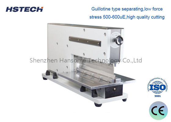 Goede prijs. Voetenschakelaar Pneumatische pcb-afschakeling machine pcb-afschakeling apparatuur met lineaire guillotine snijlem online