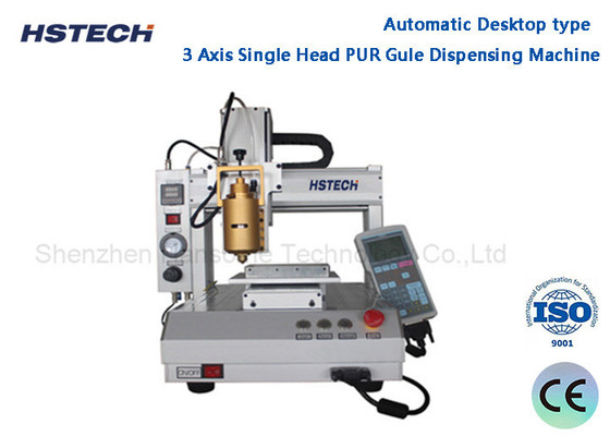 Goede prijs. 3 Assen Stepper Motor Lijm Dispensing Machine Desktop Type Met PUR Verwarmingsklep online