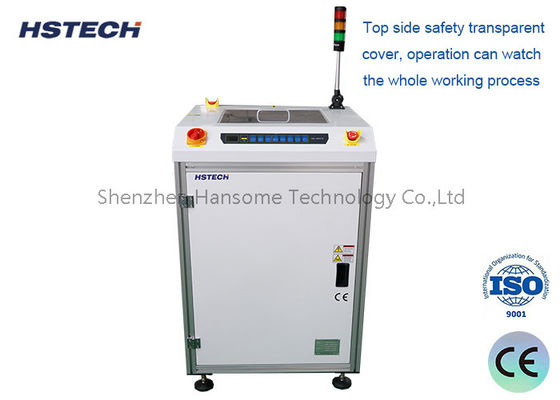 LED-knopcontrole Flexibel vast spoor observatiefenster PCB-draaiend vervoerband