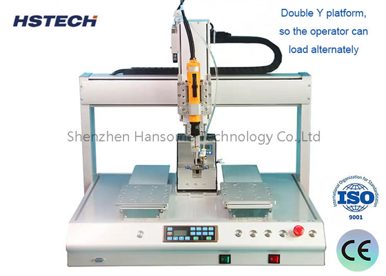 Goede prijs. Hoge snelheid 4-assige schroefvergrendeling Mach. w/ Single Feeder 500*300*300*100mm online