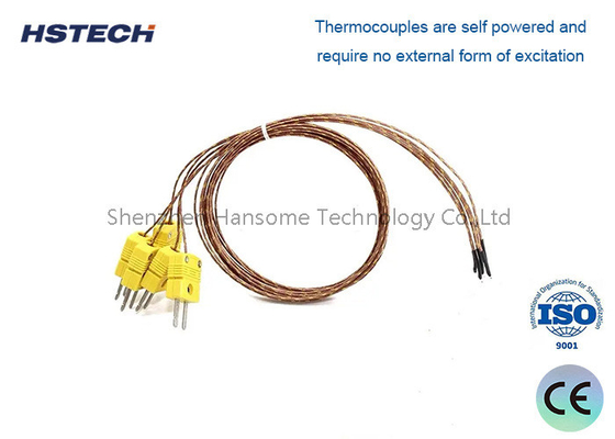 Goede prijs. Thermocouple met aansluiting, 0-1000°C Gebruikstemperatuur, WRM N, keramisch/plastiek online