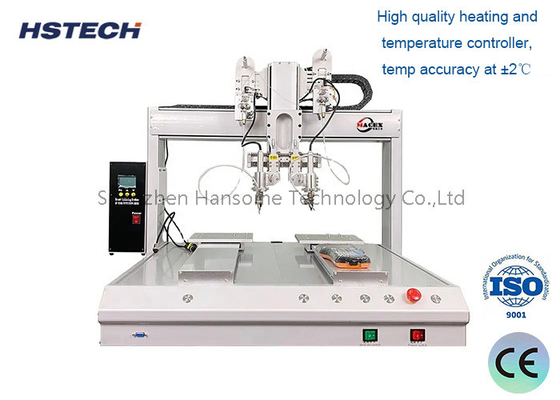 Goede prijs. 4 Axis Hiwin Brand Guide Automatische Soldering Robot Desktop Soldering Machine met stapmotor online