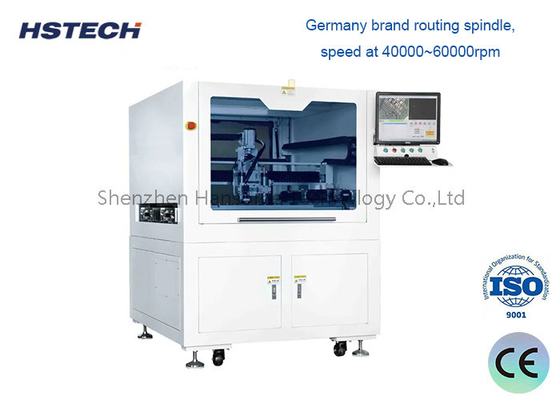 Goede prijs. 300*350mm Platformgrootte 4 Aixs Offline Dual Platform PCB Router Machine online