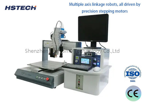 Goede prijs. Flexible Desktop Automatic Soldering Machine met definitievisie en enkelkoppunt online
