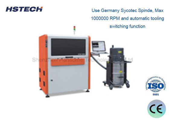 Goede prijs. PCB Router Machine voor Inline PCB Depaneling zonder Jig 100000 RPM Spindle CCD Syste online