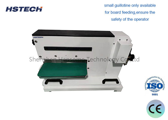 Goede prijs. PCB-separator van het type guillotine Pneumatisch vermogen PCB-separator met 2 lineaire guillotine-bladden online