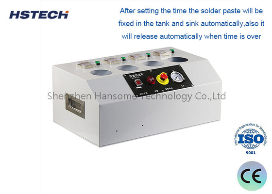 Goede prijs. 4 Tanks LED Display Time Controller Automatische soldeerpasta ontdooiing machine met FIFO functie online