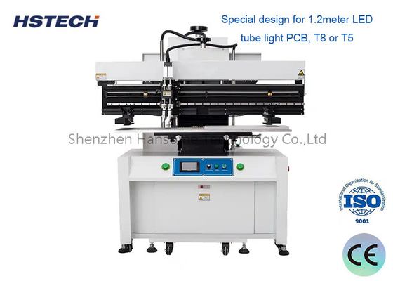 Goede prijs. High Precision Semi-Auto 1.2M Screen Printer Solder Paste Printing Machine Met 1.2meter LED Tube online