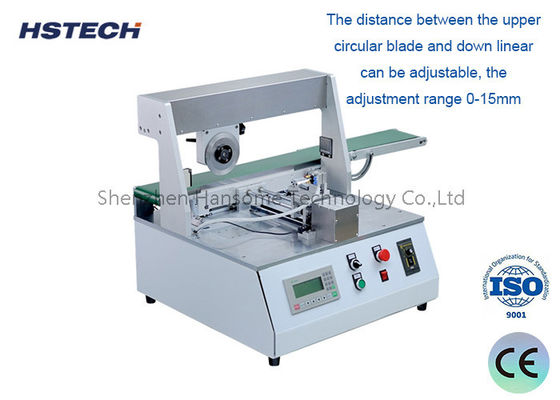 Dubbel beschermingsapparaat Blade Miving PCB Separator v-Cut PCB Depaneling Equipment