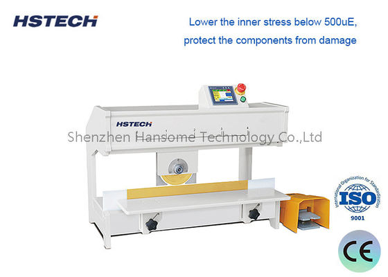 Goede prijs. Aluminiumlegering V-groef PCB Separator Touchscreen met MITSUBISHI PLC Online