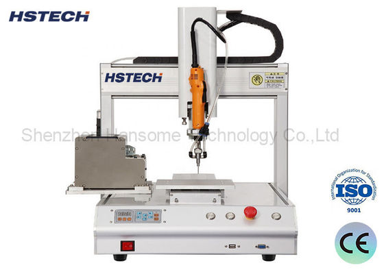 Goede prijs. 3 Axis Desktop Screw Tightening Robot met M6 schroefondersteuning en aluminiumconstructie online