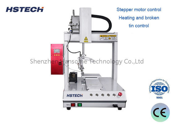 Goede prijs. 4 axis Desktop Automatic Soldering Robot met stikstofvrije Tip amp Hiwin Linear Guide online