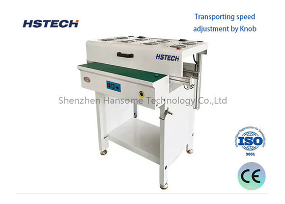 Goede prijs. SMEMA Signal PCB Handling Equipment SMT Conveyor met ESD Flat Belt voor PCB buffering online