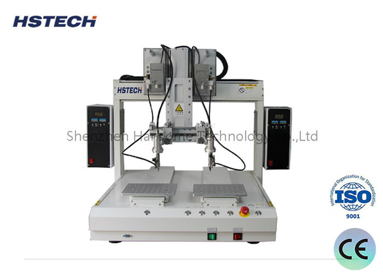Goede prijs. Compacte dubbele platform automatische soldeerrobot met stapmotor timing belt online