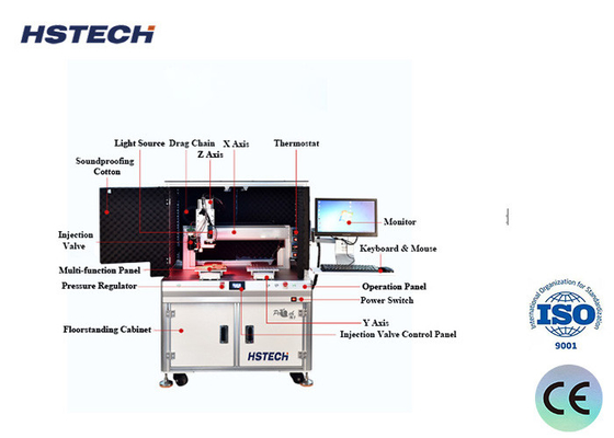 Goede prijs. High Precision Visual Glue Dispensing Machine voor elektronica en LED-producten online