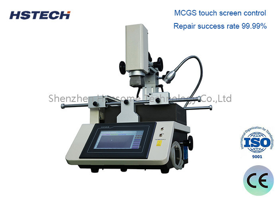Goede prijs. PCB-behandelingsapparatuur 3 Verwarmingszones BGA-herwerkingsstation met industrieel touchscreen CE online