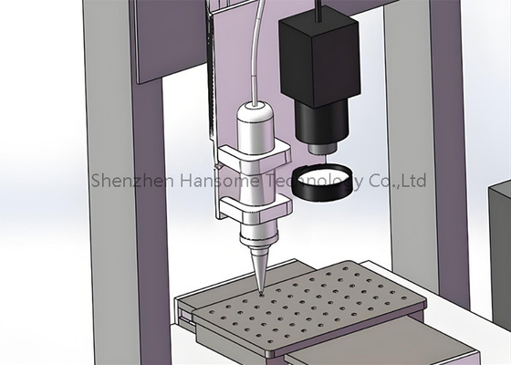 Goede prijs. Desktop 3 Axis Single Head PUR Glue Dispensing Machine voor het bevestigen van lichtcomponenten online