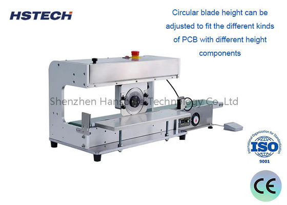 Pneumatische V-Cut Pneumatische pcb-afschilferingsmachine lineaire guillotine voor FR4 pcb-bord
