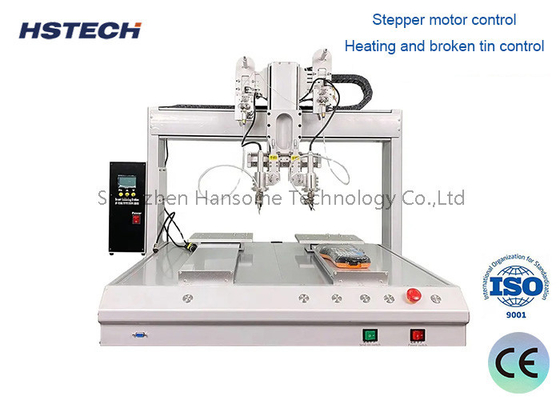 Goede prijs. Dual Platform 360 graden Solder Tip Tabletop Soldering Machine met Stepper motor, timing belt online