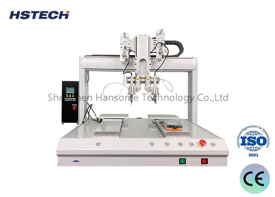 Goede prijs. Precision Dual Platform Soldering Machine met stappenmotor en dubbele werkwijze online