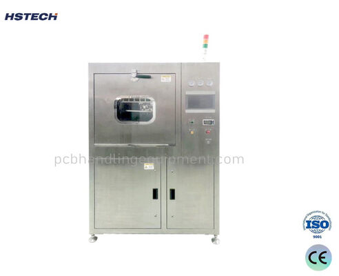 Aanraakscherm Offline PCBA Reinigingsmachine Met Quick Connector Spray Bar System