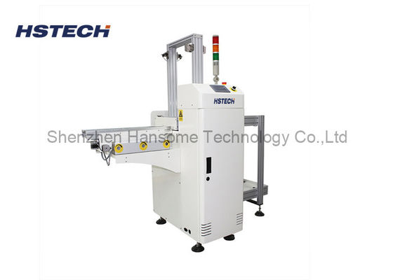 Goede prijs. 90W remmotor aandrijving PCB-ontlader met gordelconveyorstructuur en verstelbare snelheid voor SMT-lijnen online