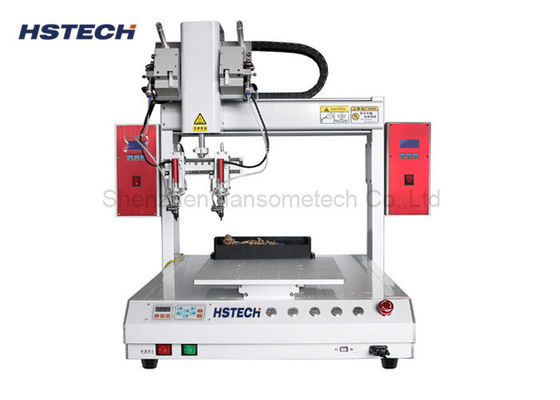 Goede prijs. Dual Head Automated Soldering Equipment 400 mm Moving Range Timing Belt Single Platform online