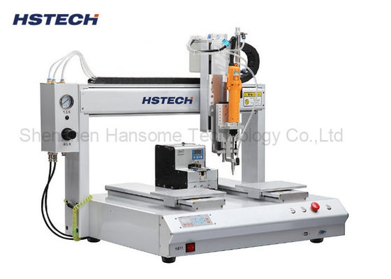 Goede prijs. Aluminiummateriaal Desktop Schroefmachine 4 Assen Keten Bewegende Gesloten Loop Automatisch online