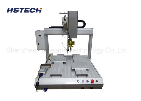 Goede prijs. SMT Desktop Soldering Robot Single Head PCB Assembly met rotatieas online