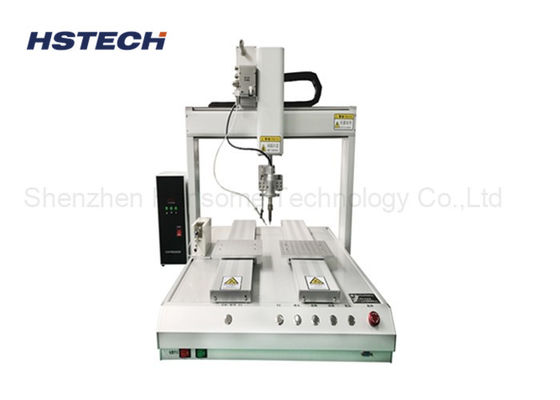 Goede prijs. 5 As Automatische soldeerrobot Dual Station Timing Belt Hiwin Lineaire gids online