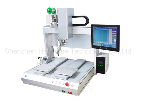 Goede prijs. Automatisch soldeerrobot met schakelsysteem Twee werkbanen met display online